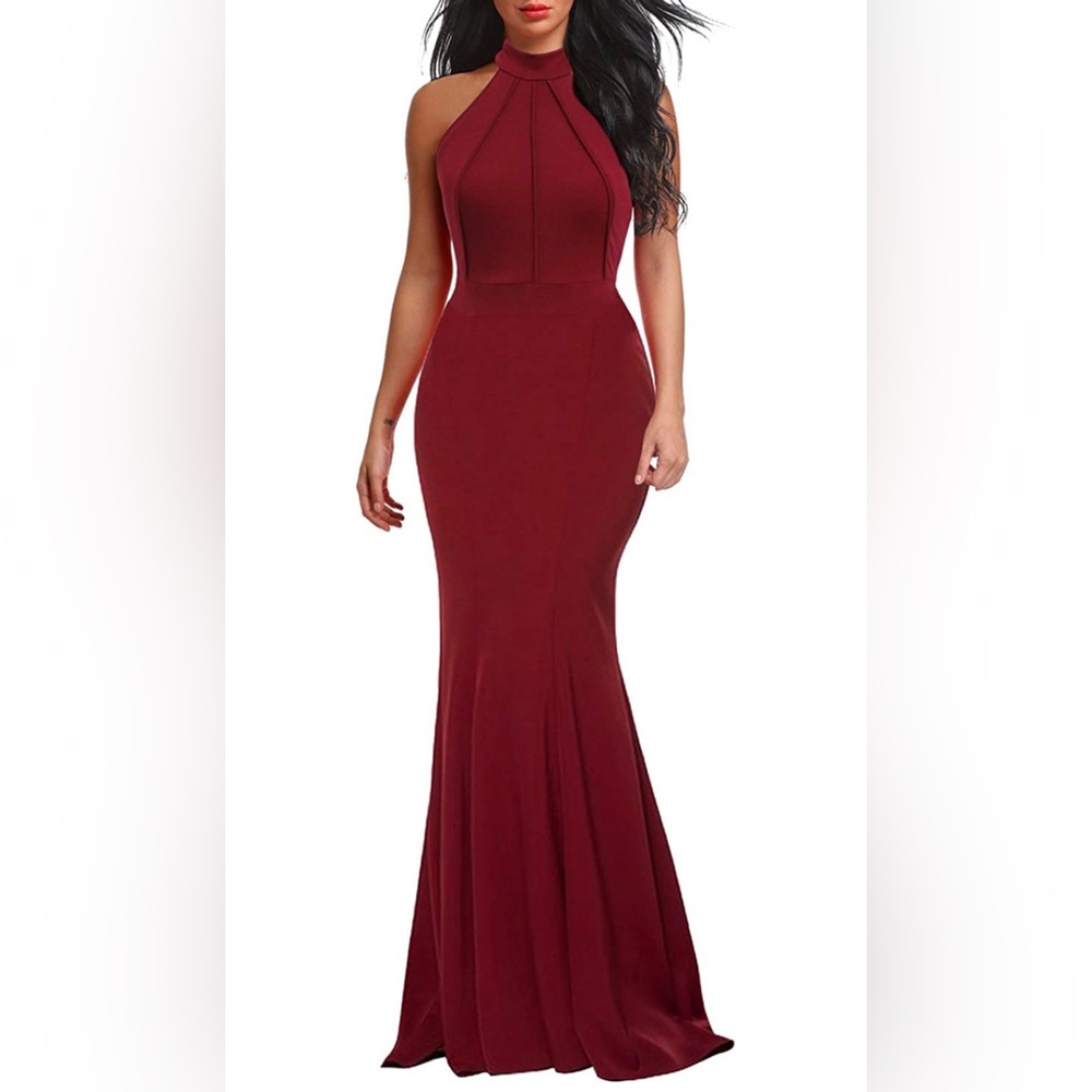 Women's Elegant Chic Halter Dress